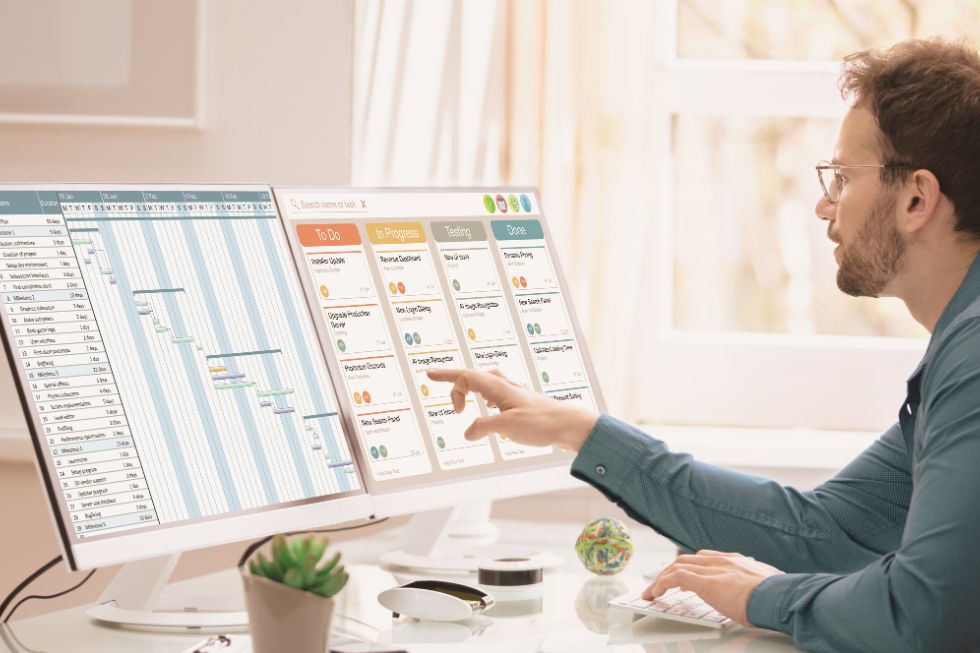 Control horario para la gestión de proyectos.