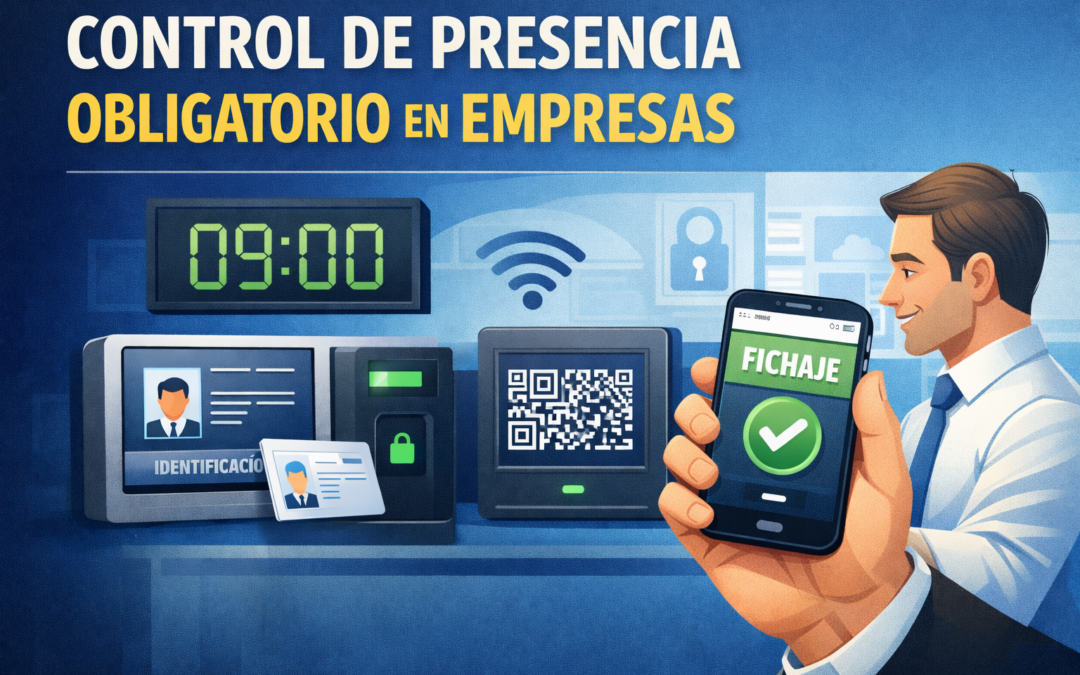 Control de presencia en empresas: cómo cumplir con el registro horario obligatorio