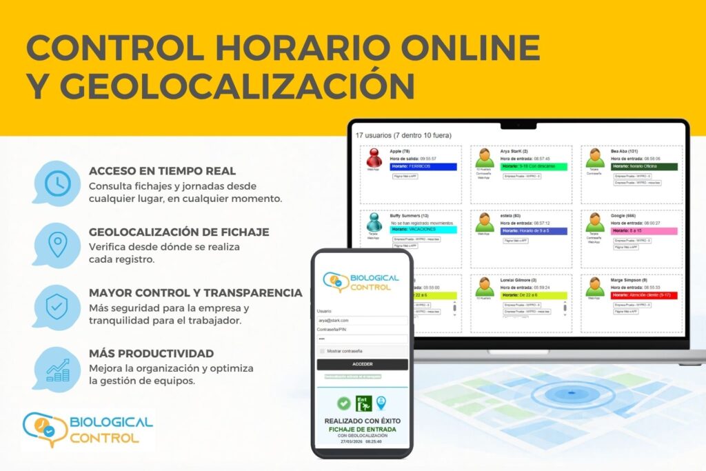 control horario online
