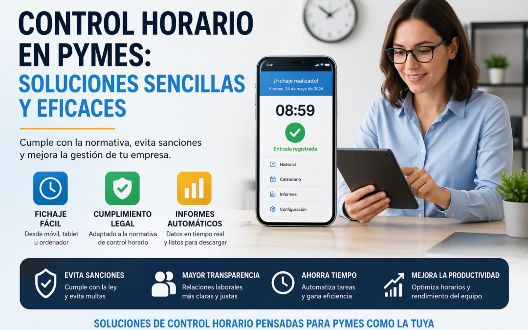 ¿Por qué el control horario para pymes ya no es opcional?