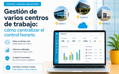 Gestión de varios centros de trabajo: cómo centralizar el control horario
