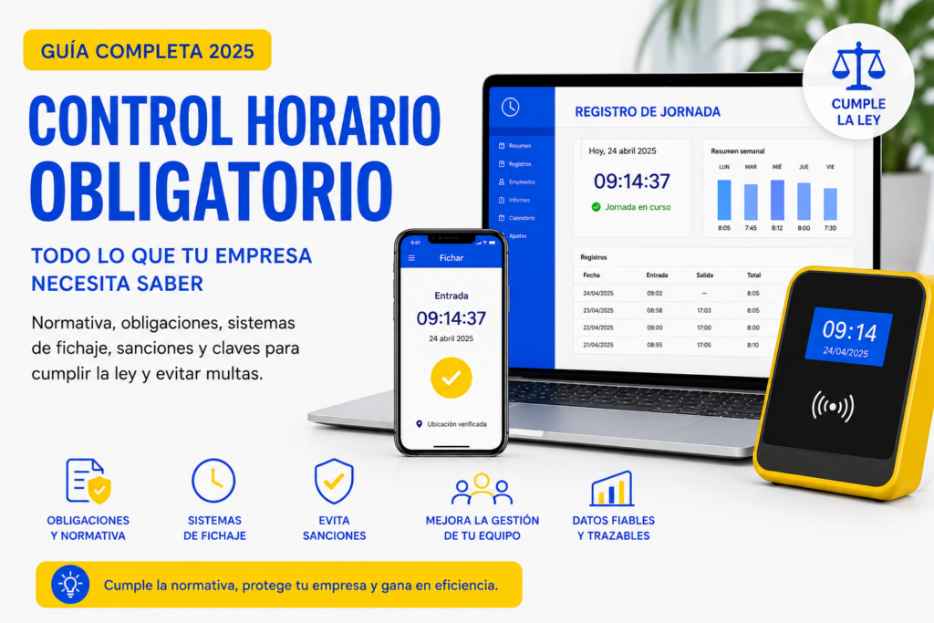 Control Horario Obligatorio en España: Guía Completa